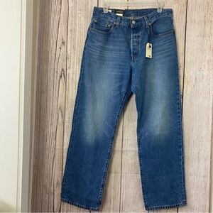 Levi's 501 Womens 90s style Jeans size 30x30 distressed